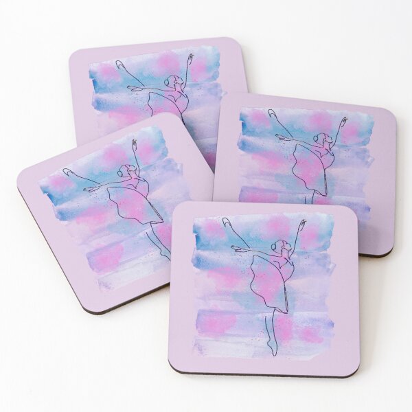 Item preview, Watercolor Ballerina Line Art V designed and sold by M-Infinite.
