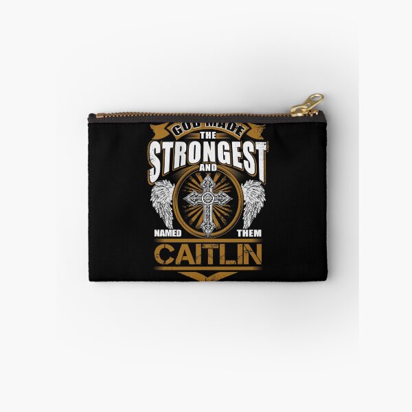 Item preview, Caitlin Name T Shirt - God Found Strongest And Named Them Caitlin Gift Item Tee designed and sold by sallyanney.