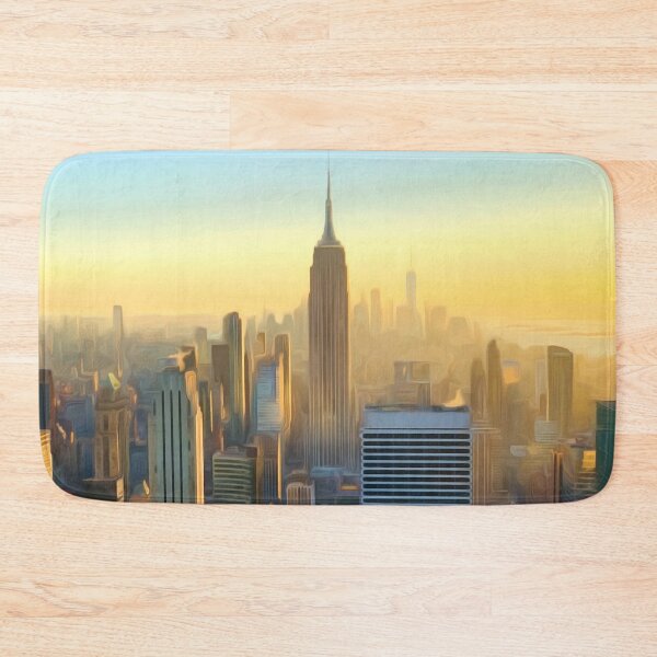 Item preview, New york city skyline painting  designed and sold by powerpointer.