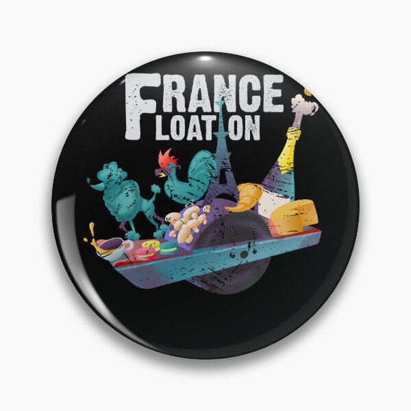 Item preview, Float on France, one wheel France designed and sold by AtelierA4mains.