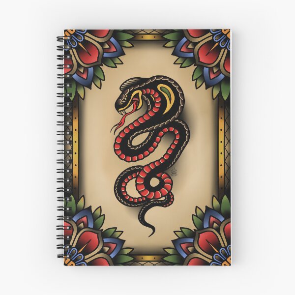Item preview, Traditional Tattoo Snake designed and sold by napiks.