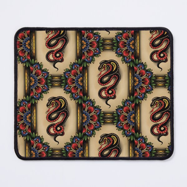 Item preview, Traditional Tattoo Snake designed and sold by napiks.