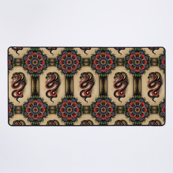 Item preview, Traditional Tattoo Snake designed and sold by napiks.
