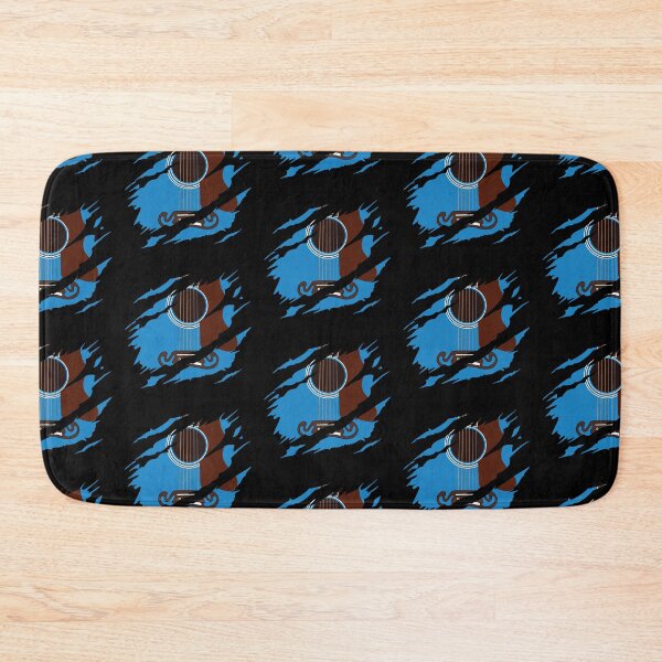 Item preview, Ripped Acoustic Guitar Blue Color designed and sold by nightsworthy.