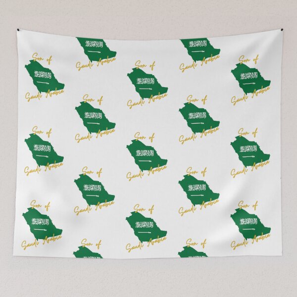 Item preview, Son of Saudi Arabia Map Flag designed and sold by NovawayDirect.