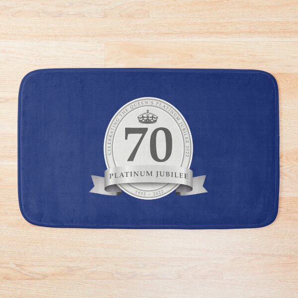 Item preview, Platinum Jubilee Crest (On Blue) designed and sold by STUDIO-72.