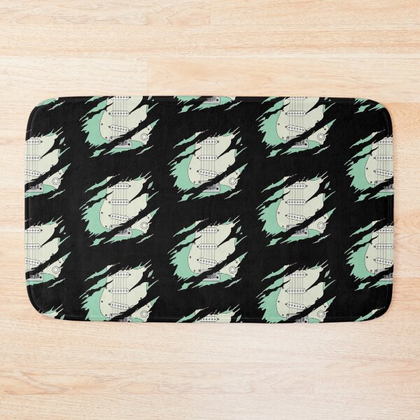 Item preview, Ripped Electric Guitar S-Style Surf Green Color designed and sold by nightsworthy.