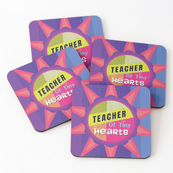 Item preview, Teacher Of Tiny Hearts - Colorful Design designed and sold by FridPix.