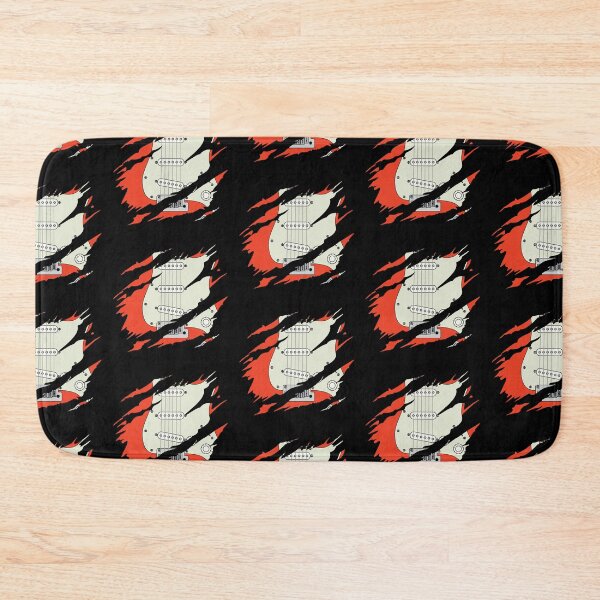 Item preview, Ripped Electric Guitar S-Style Fiesta Red Color designed and sold by nightsworthy.