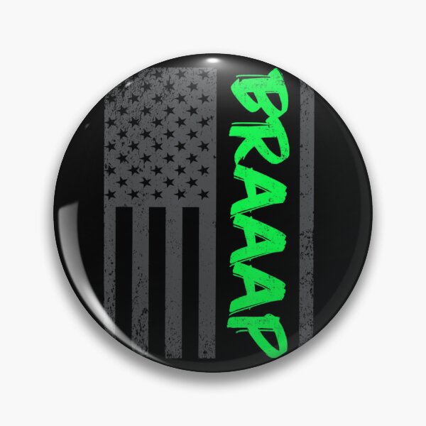 Item preview, Brap Braap-Braaap Vintage Usa Flag Dirt Bike Jet Ski Atv designed and sold by LANETTAHARPER.