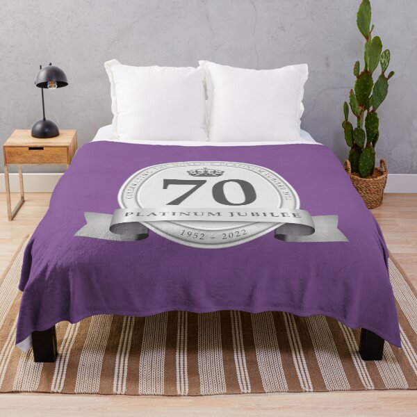 Item preview, Platinum Jubilee Crest (On Purple) designed and sold by STUDIO-72.