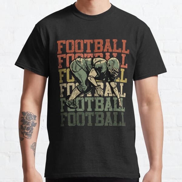 American Football Player Retro Vintage Gift' Men's T-Shirt