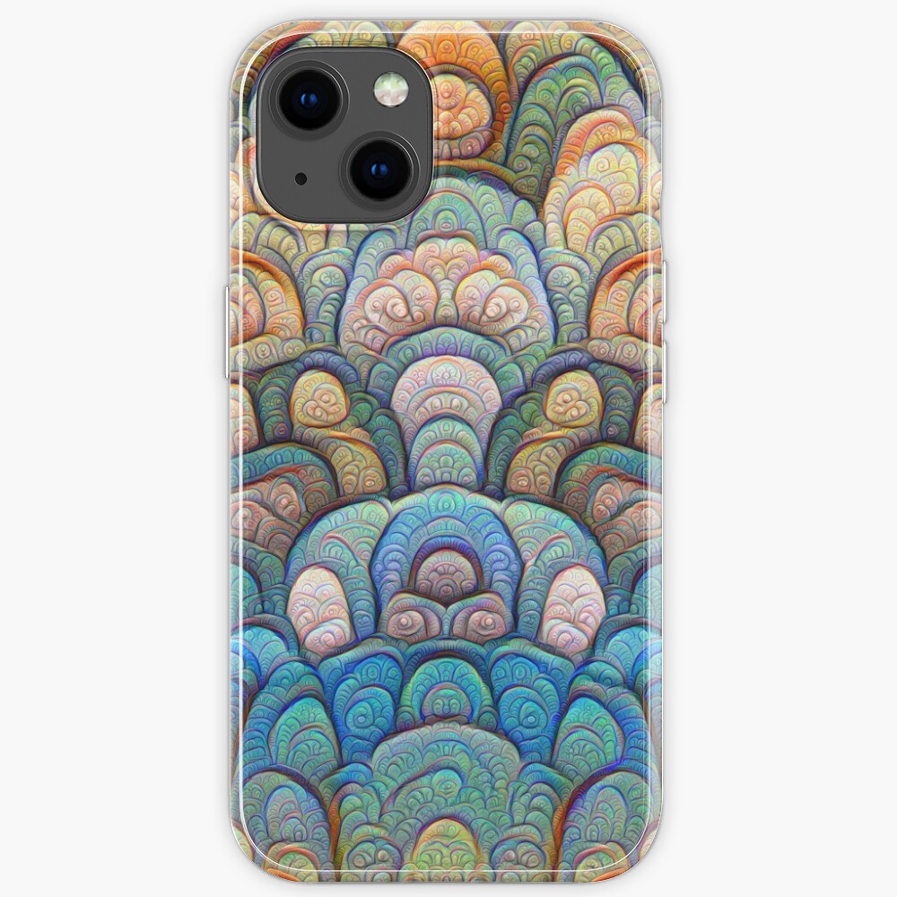 Autumn forest at sunset #DeepDream #Art iPhone Case
