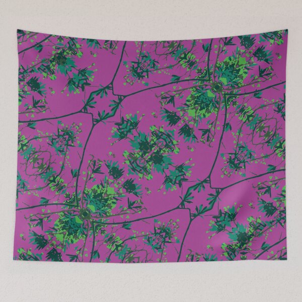 Item preview, Modern Floral Collage Pattern designed and sold by DFLC Prints.