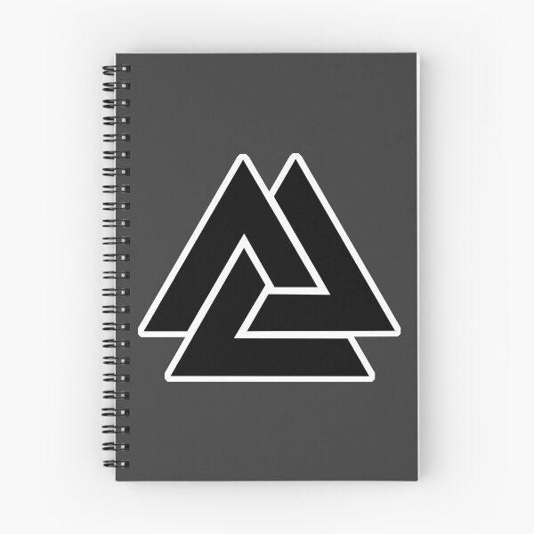 Item preview, Valknut (white trim) designed and sold by Ukid.