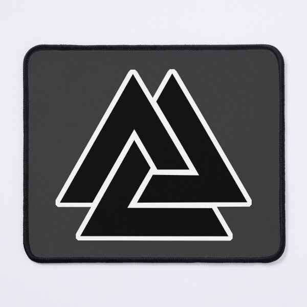 Item preview, Valknut (white trim) designed and sold by Ukid.