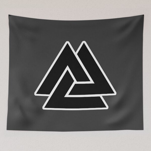 Item preview, Valknut (white trim) designed and sold by Ukid.