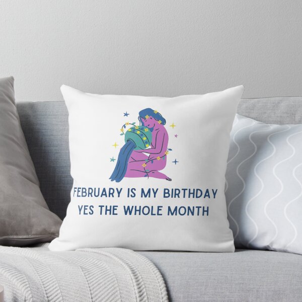 Item preview, February is my birthday yes the whole month designed and sold by springybelly.