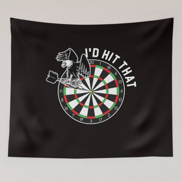 Item preview, Darts Player Eagle Arrow Dartboard Dartist Target Bullseye designed and sold by TomGiantDesigns.