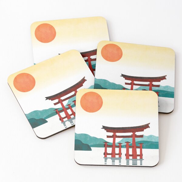 Item preview, Japan Vintage Travel Poster designed and sold by VeronArtLab.