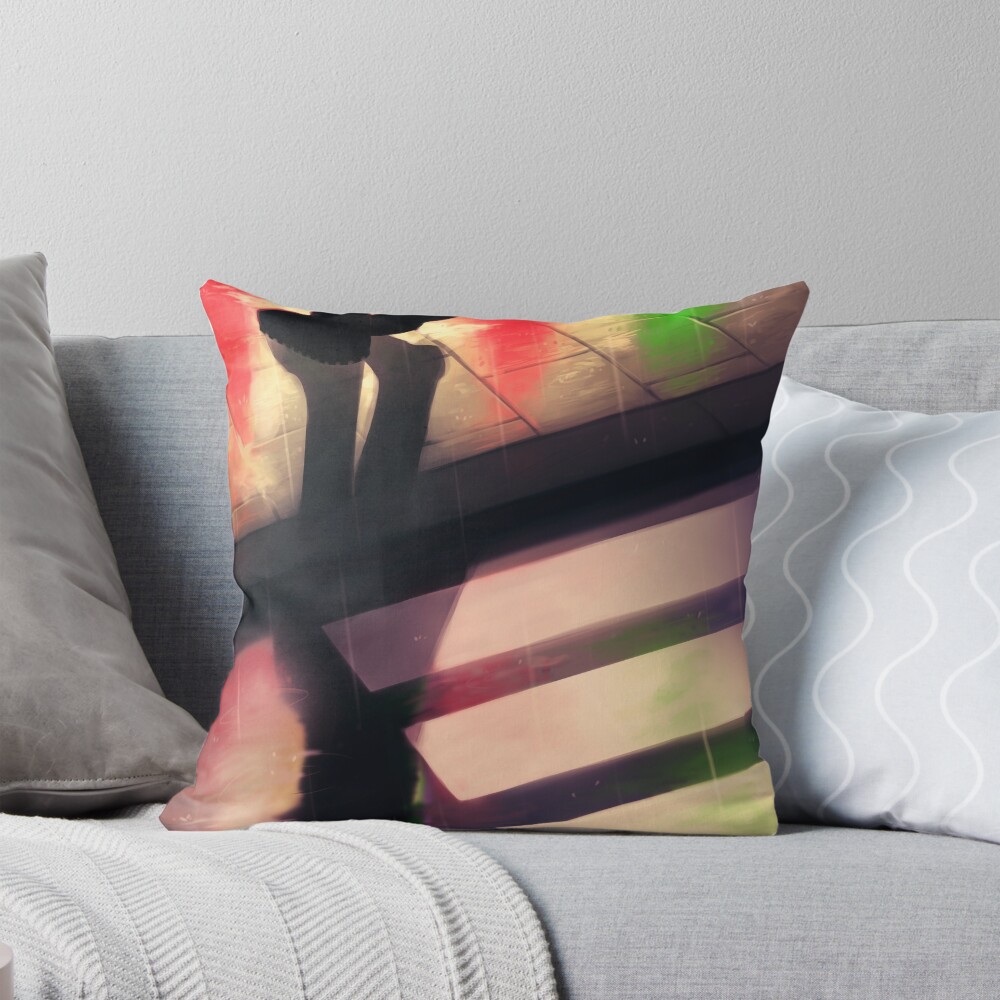 Item preview, Throw Pillow designed and sold by NezuPanda.