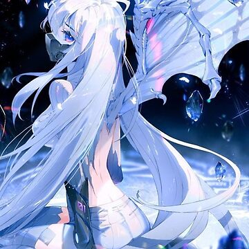Little monster (dragon) girl in white dress [Artist: Straynight] - Original  anime characters - Waifu Clan [anime pics & digital art]