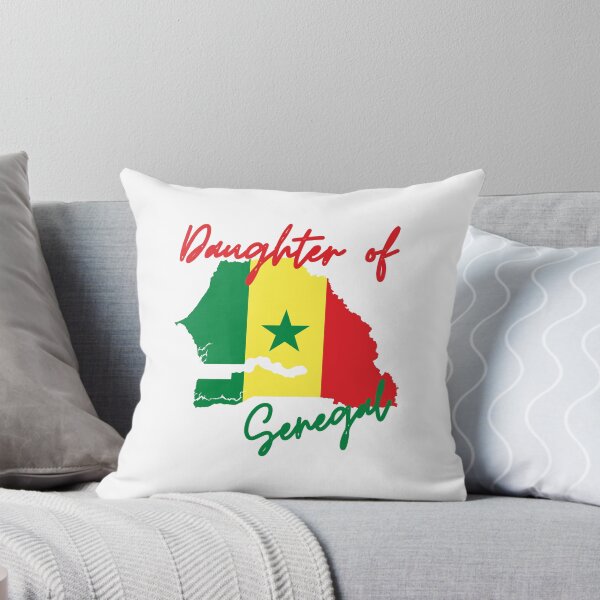 Item preview, Daughter of Senegal Map Flag designed and sold by NovawayDirect.