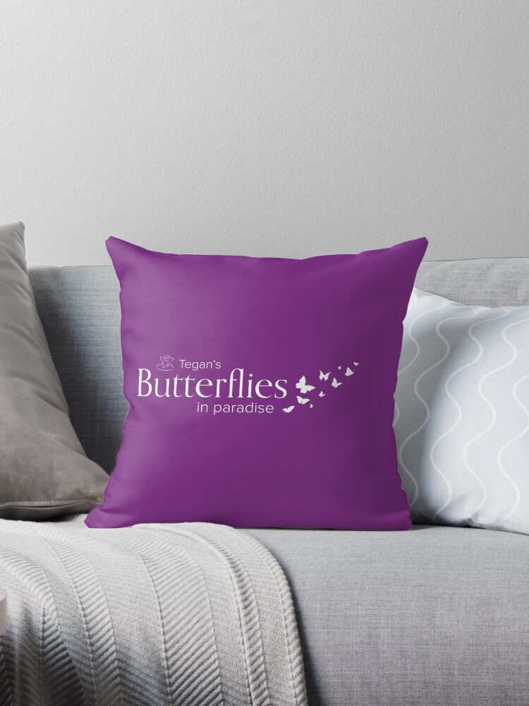 Thumbnail 1 of 3, Throw Pillow, Tegans Butterflies Alternative designed and sold by Tegansbutterfly.