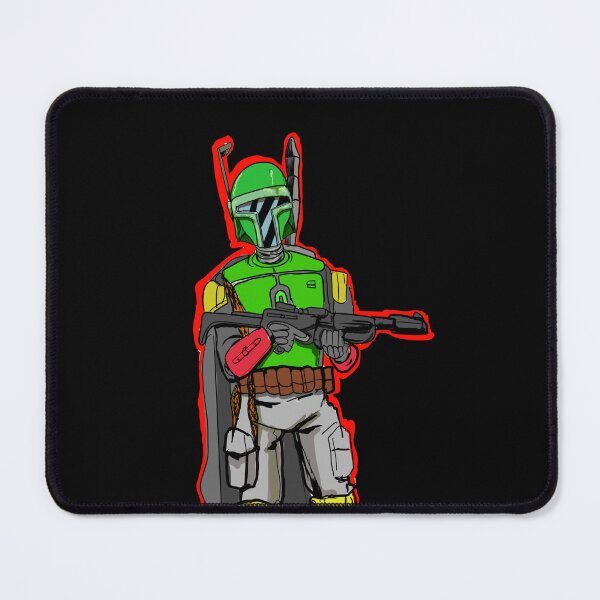 Item preview, Green armoured bounty Hunter guy designed and sold by SilentlyRob668.