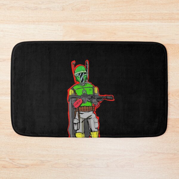 Item preview, Green armoured bounty Hunter guy designed and sold by SilentlyRob668.