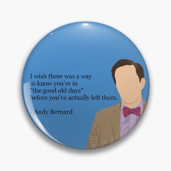 Item preview, Andy Bernard - The Office Quotes designed and sold by MadeByJason.