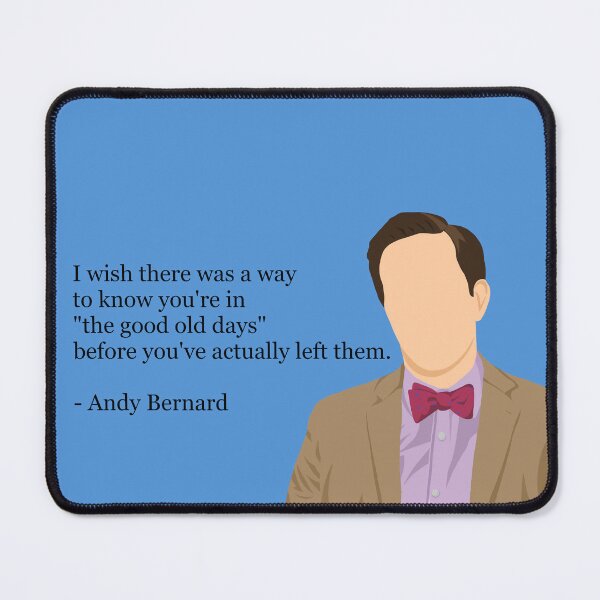 Item preview, Andy Bernard - The Office Quotes designed and sold by MadeByJason.