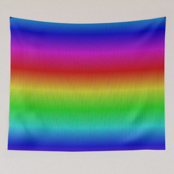 Item preview, Rainbow Polka dots 002 designed and sold by Rupert Russell.