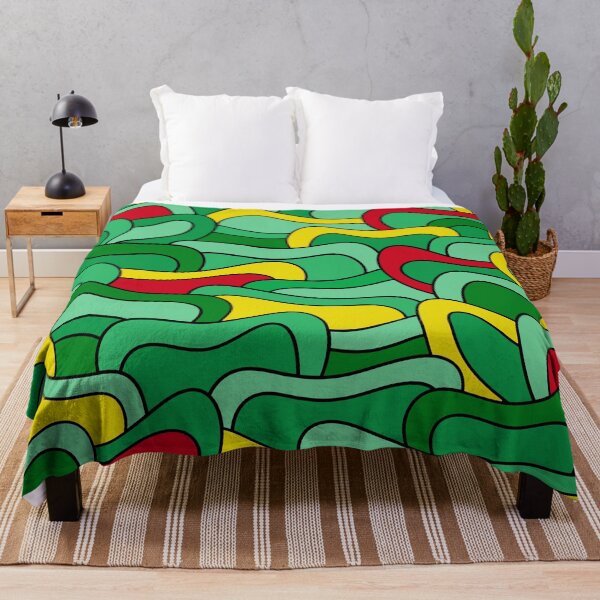Item preview, Abstract pattern - red, yellow and green. designed and sold by K.S ART.