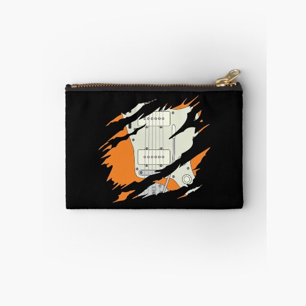 Item preview, Ripped Electric Guitar Offset Style Orange Color designed and sold by nightsworthy.