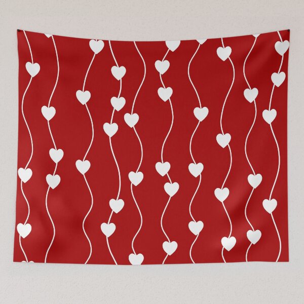 Item preview, Heart Strings in Red designed and sold by meggydesigns.