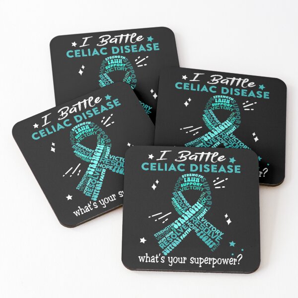 Item preview, Celiac Disease Warrior, I Battle Celiac Disease What's Your Superpower? designed and sold by Greggwillard.