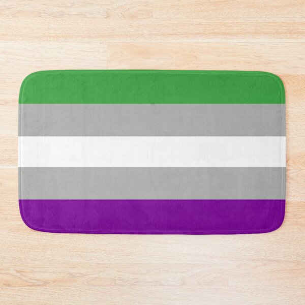 Item preview, Grey AroAce Flag designed and sold by Marissa Barrette.
