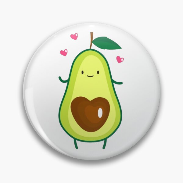 Item preview, avocado, Happy Valentine's day designed and sold by Makisat.