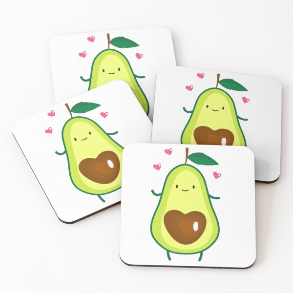 Item preview, avocado, Happy Valentine's day designed and sold by Makisat.