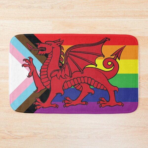 Item preview, Wales [Rainbow flags] designed and sold by lazarusheart.