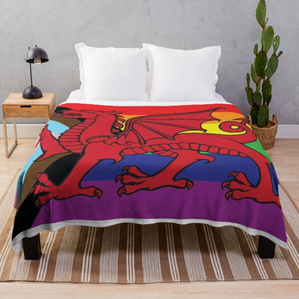 Item preview, Wales [Rainbow flags] designed and sold by lazarusheart.