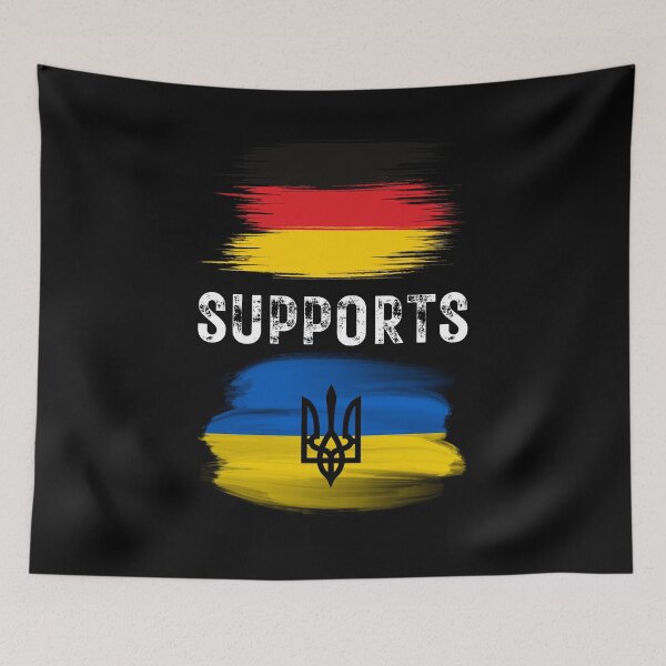 Item preview, Germany Supports Ukraine t-Shirt , Support Ukraine designed and sold by zoonix.
