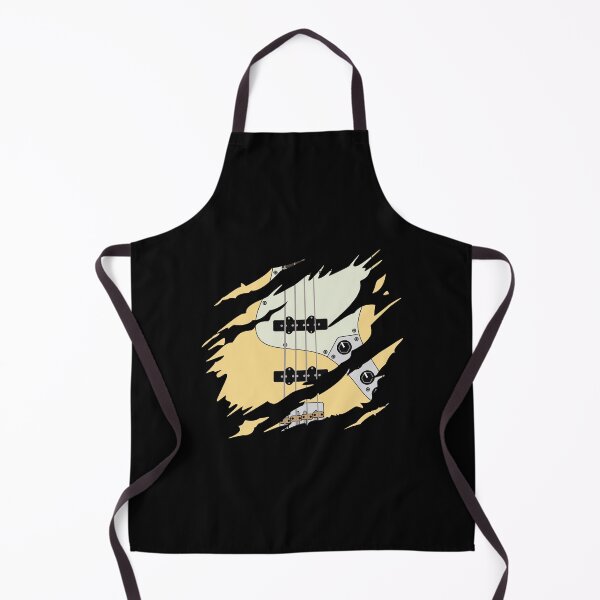 Item preview, Ripped Bass Guitar J-Style Buttercream Color designed and sold by nightsworthy.