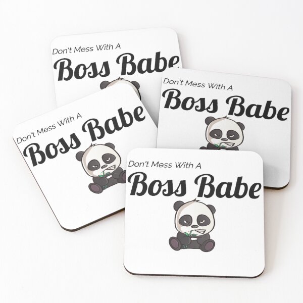 Item preview, Don't Mess with a Boss Babe designed and sold by kattilako.