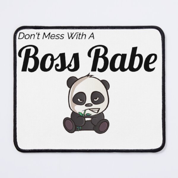 Item preview, Don't Mess with a Boss Babe designed and sold by kattilako.