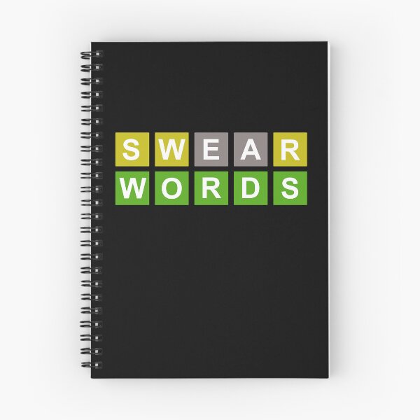 Item preview, Swear Wordle Words designed and sold by fusedtees.
