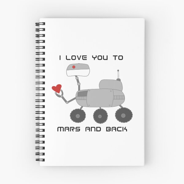 Item preview, I love you to Mars and back - Nursery Art designed and sold by Pentanglement.