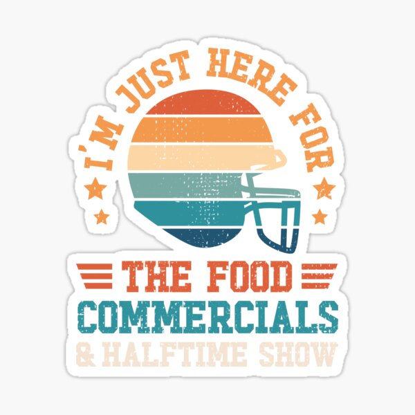 Aperçu de l'œuvre Je suis juste là pour les publicités alimentaires et le spectacle de la mi-temps créée et vendue par Studio624.