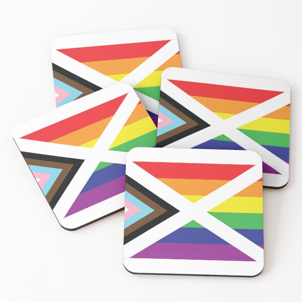 Item preview, Scotland [Rainbow flags] designed and sold by lazarusheart.